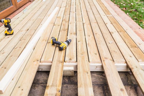 Damaged Deck Boards Repair in Zionsville