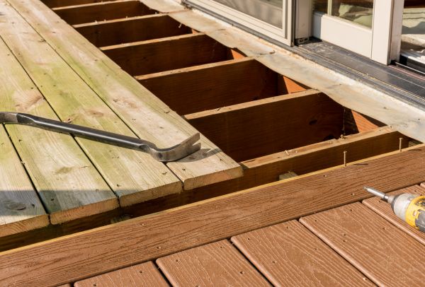 Old Deck Repair in Zionsville