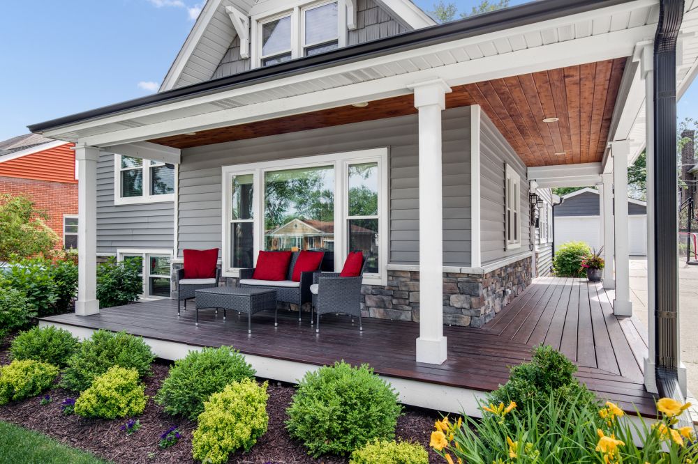 Porch Pillar Repair in Zionsville