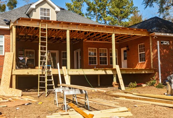 Sagging Deck Repair in Zionsville