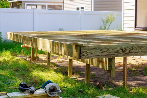 Cost of Elevated Deck Installation in Zionsville