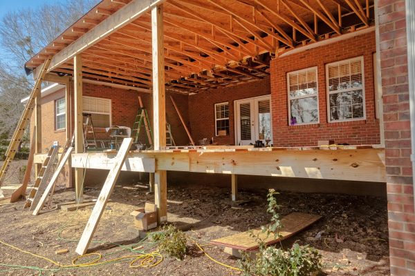 Porch Columns Installation in Zionsville