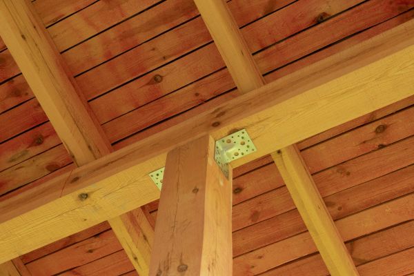 Porch Beam Repair in Zionsville