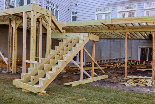 Deck Post Replacement in Zionsville