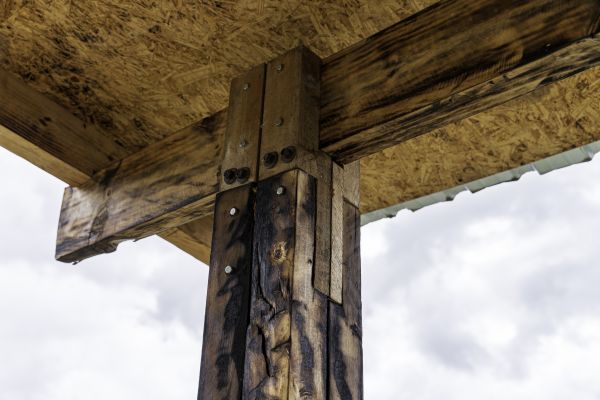 Deck Column Replacement in Zionsville