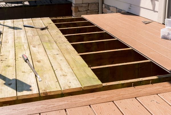 Deck Floor Replacement in Zionsville
