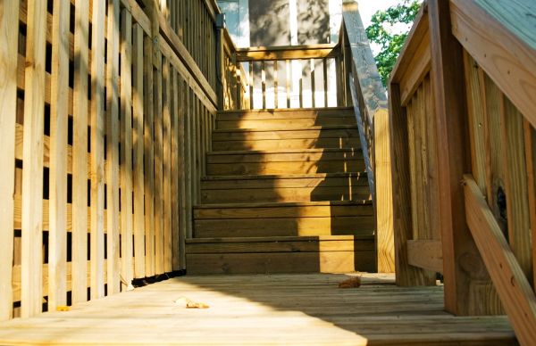 Deck Steps Replacement in Zionsville