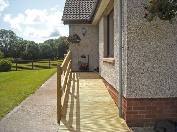 Cost of Hardwood Ramp Installation in Zionsville