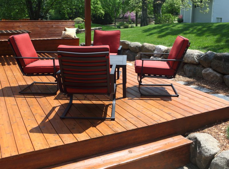 Cedar Deck Construction